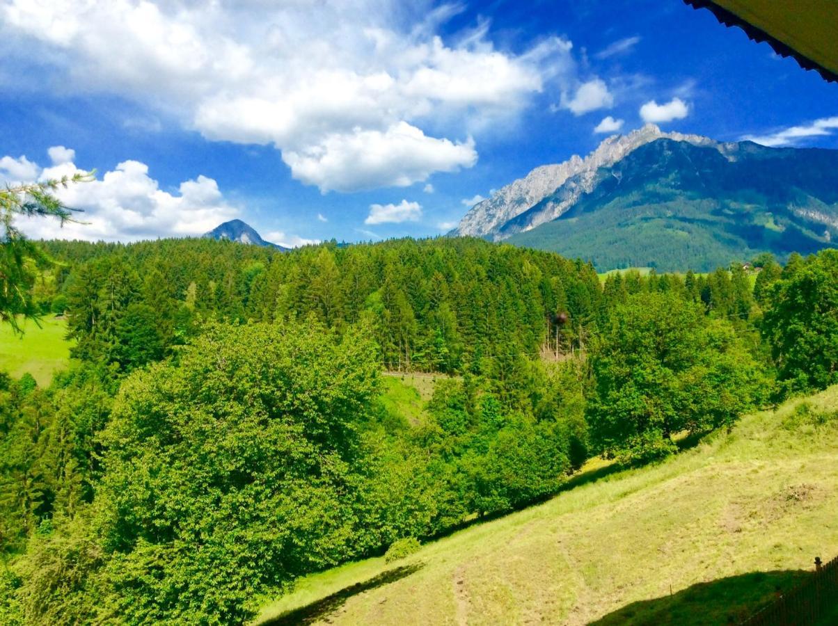 Tieschnhof Hotell Grobming Exteriör bild